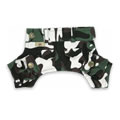 犬服のカモフラ（迷彩） パンツ [カーキ]