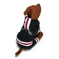 犬服のフリース トラックスーツ [ネイビー]