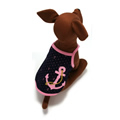 犬服のマリン キャミソール [ネイビー]